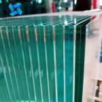 Customized Ultra Clear 12.76mm Tempered Laminated Glass