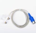 White HandHeld Adult Fixed Stimulating Electrode With Standard 5 Pin DIN