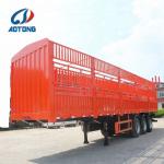 3 Axls 50-80 Tons Fence Cargo Semi Truck Trailers with T700/Q345 Steel Main Beam