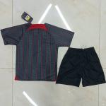 Breathable Black Custom Name Soccer Jersey