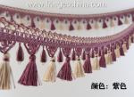 Handmade fashionable chain beads lace tassels fringes for curtain/sofa/pillow