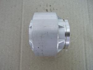 Wholesale AL6063 AL6061 CNC Lathe Machining parts Aluminium LED Lamp Base from china suppliers