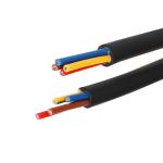 Flexible PVC Round Electrical Elevator Lift Cable with Knitting UV-Resistance