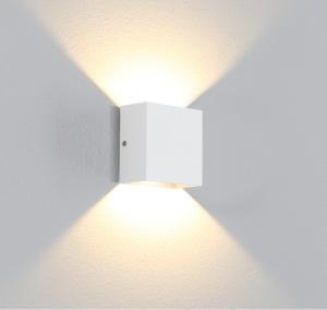 Wholesale IP65 water proofing external wall lamp outside COB 6W led wall lights exterior led wall lamp outdoor light from china suppliers
