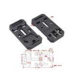 A-35-2 Convenient Din Rail Mounting Clips for Standard 35mm Din Rails Mount