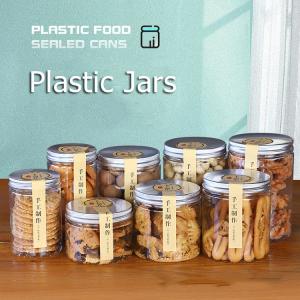 Wholesale Wholesale Hot Sale PET Empty Plastic Screw Cap Plastic Jar 50-800ml from china suppliers