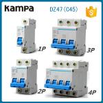 DC Mini Circuit Breaker Kampa dz47-63 Terasaki Mcb