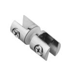 Fixed Glass Holder YS-029L, Zinc Alloy, for glass 10-12mm, finishing chrome or
