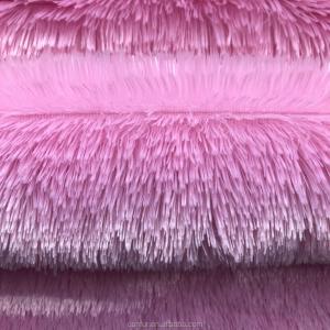 Wholesale 160cm Width Printed Polyester Long Hair Fur Fabric PV Plush for Toy Crafting Supplies from china suppliers