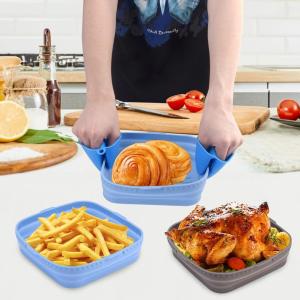 Wholesale Microwaveable Silicone Baking Tray Cake Mold Odorless Practical from china suppliers