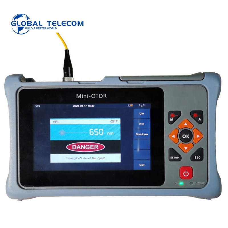 mini 60km OTDR Testing Machine , 10W Fiber OTDR Testing Equipment