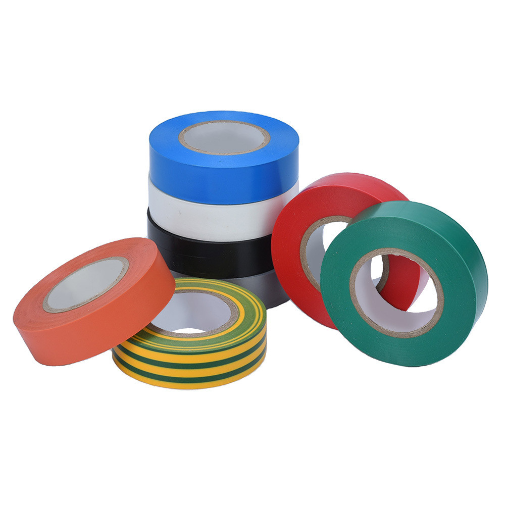 PVC Electrical Insulation Tape Multiple Colors For Identification