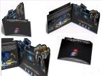 1.8" - 7" elegant printing video business cards for advertising promotion