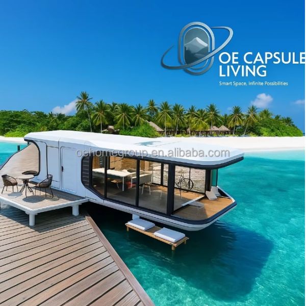 Sleeping Space Capsule Container House Future Concept Capsule