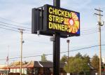 SMD3535 Full Color Outdoor Advertisement LED Display IP65 320*160mm 3-5 Years