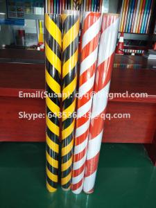 Wholesale Slant White Red / Yellow Black High Intensity Reflective Sheeting Tape For Vehicle from china suppliers