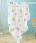 Natural Crinkled Infants Muslin Gauze Fabric Clothing 57 Inch Breathable