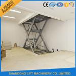 Safety Stationary Hydraulic Scissor Car Lift for Home Garage Car Parking 3.3M