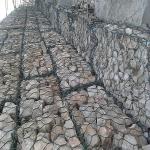 Pvc Coated Galvanized 2m Gabion Basket Woven