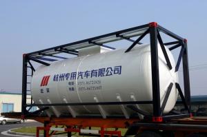 Wholesale Stainless Steel 20ft Liquid Tank Container 26000L International Shipping Standard from china suppliers