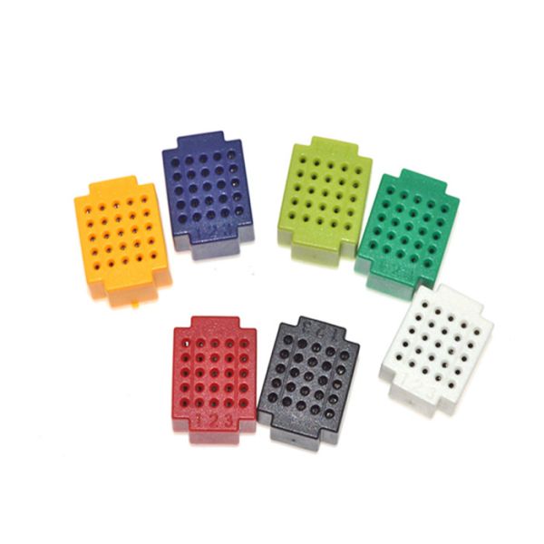 25 Tie Point Breadboard Solderless Single Layer For DIY Project 20 * 15 * 12mm