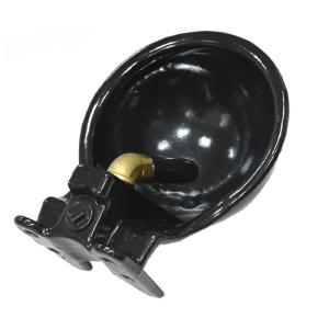 Wholesale Cast Iron Enameled Livestock Water Drinking Bowl With 4 Holes Mounting On Pipe from china suppliers