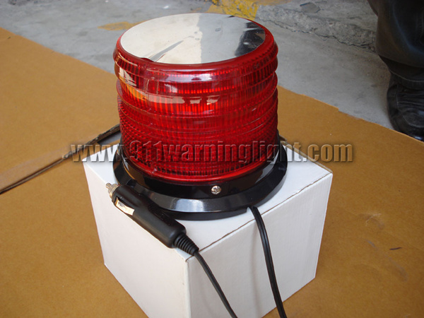 TBD-GA-C831 LED Beacon, 8pcs 1W LEDs, Super bright, PC lens, Magnetic bottom