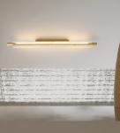 All-copper Italian wall lamp living room grille background wall lamp modern high