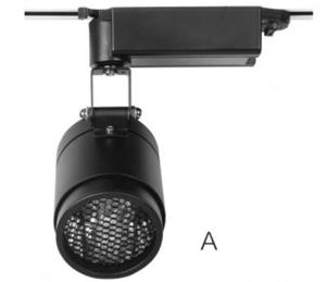 Wholesale 6063 Aluminum Housing COB Spotlight Track Lighting Kits Adjustable 3 Circuits 20W from china suppliers