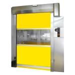 Blast Proof Fabric Garage Exterior Door Electric Fast Roller Shutter Door