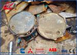 Hydraulic Scrap 210L Steel Drum Crusher 250 KN Push Force One Year Guarantee