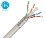 PVC Jacket Outdoor SFTP CAT6 LAN Cable CCA Internet Network Cable