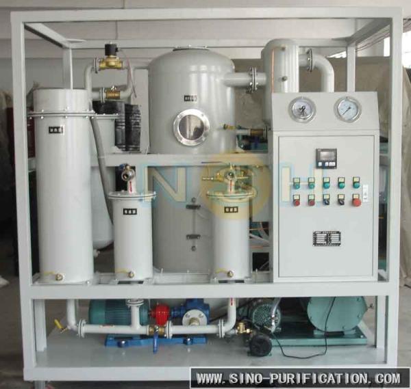 Vacuum Evacuation Transformer Oil Filtration Plant , Double Stage Oil Purifier