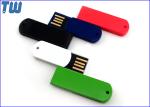 Plastic Paper Clip 4GB Pen Drive Key Hole Free Key Chain Attached