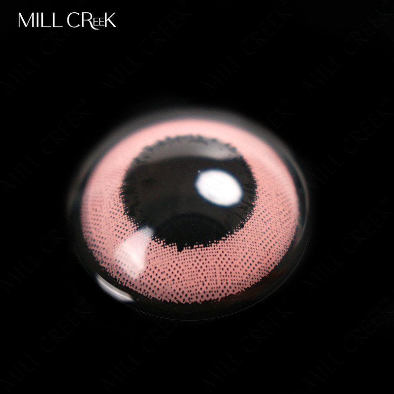 Yearly Slate Gray Disposable Colored Contacts Lenses For Eyes