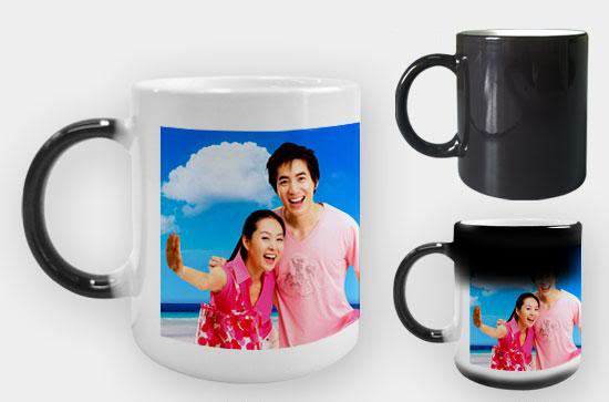 Promotional Gift Item Wedding Gift Favor Color Changing Mug 320ml