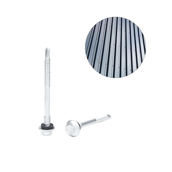 Steel Stucture Envelope System Self Drilling Screw 12 X68 with Waterproof Flange