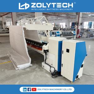 Wholesale Hot Sale Bed Cover Making Machine Lock Stitch Multineedle Continuous Quillting from china suppliers