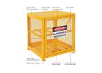 Vertical 2 To 20 Cylinders Gas Cage Used For Gas Tank And Cylinder Locker