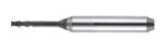 3mm-30mm Length 3 Flute Endmill C10 Graphite End Mill TiAlN Coated