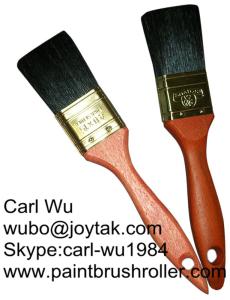Wholesale Natural bristle Chinese bristle synthetic mix 2 piece paint brush sets wood handle plastic handle 2 inch PBS-011 from china suppliers