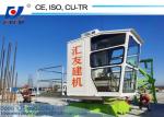 10tons D5020 Luffing Jib Tower Crane 50 meters Lifting Jib Lenght 3.0t End Load