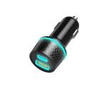LED Light PD20W QC 5V3A 9V2.22A Dual Port Car Charger 12V1.67A