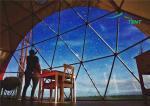Luxury 9m Full Airbnb Geodesic Dome Tent With Big Windows