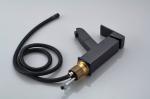 High Body Black Square Brushed ODM Vintage Bathroom Faucets