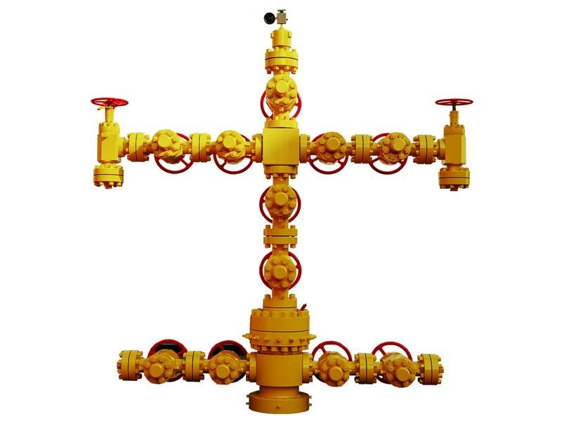 API 6A Wellhead 2-9/16" 3000psi PSL1 & PR1 X-Mas Tree , Oil Well Drilling Christmas Tree/ X-Mas Tree