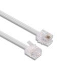 Customization Rj9 Coiled Telephone Handset Cable 5 Feet Rj11 Telephone Cable