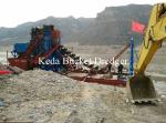 15.2m/Min Bucket Chain Dredger river gold dredging sand mining machine