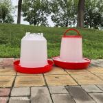 Plastic Poultry Chook Hen Food Eating Seed Bucket Duck Feeder Food Eating Seed