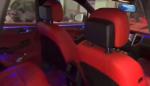 Ambient lights RGB carbon fiber Radium carving + saddle fiber for Porsche Macan